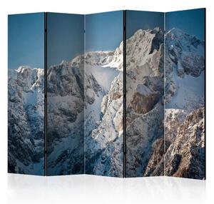 Artgeist Paravan Winter In The Alps I, 5-Delni, Enostranski