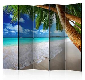 Artgeist Paravan Tropical Island I, 5-Delni, Enostranski