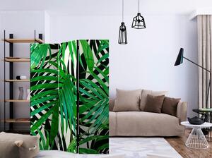 Artgeist Paravan Tropical Leaves, 3-Delni, Dvostranski