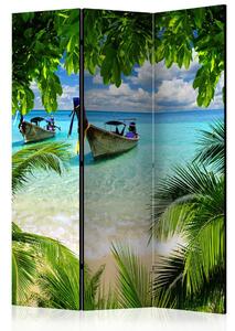 Artgeist Paravan Tropical Paradise, 3-Delni, Dvostranski