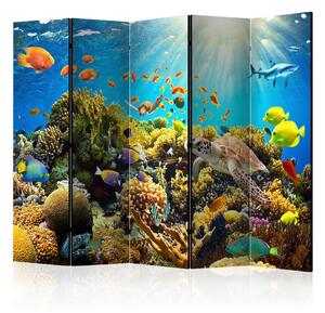 Artgeist Paravan Underwater Land I, 5-Delni, Enostranski
