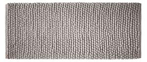 Siva kopalniška preproga 50x120 cm Aspen Bobble – Bianca