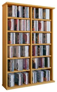 REGAL ZA CD-JE 60/91,5/18 cm barve bukve