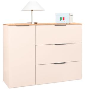 KOMODA, kašmir, barve hrasta