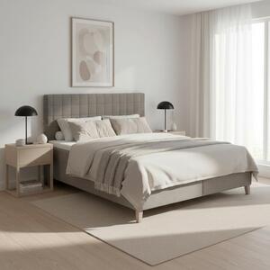 Bessagi Home Postelja Boxspring Olivia, Siva, 180x200