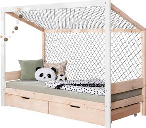 Livetastic Postelja Soccer, 90x200cm, 1x Letveno Dno, 1x Vzmetnica