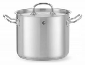Visok Lonec s Pokrovom, 5L, Nerjaveče Jeklo, 200x160mm