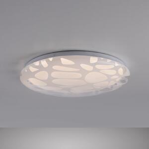 JUST LIGHT. GmbH LED-stropna svetilka ART Plafo 14009, bela, železo, daljinski upravljalnik, zatemnjen, Bela, Dnevna soba / jedilnica, Kovina, Sodobni