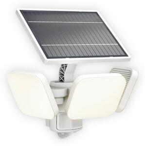 Philips LED-sončna svetilka Zyren, bela, 3.000 K, senzor, IP65, Bela, Plastika