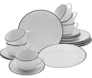 Creatable Kavni Servis Luna Black Line, 18-Delni