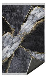 Črna preproga 120x180 cm - Mila Home