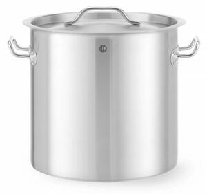 Visok Lonec za Kuhanje s Pokrovom, 17L, Nerjaveče Jeklo, 280x280mm