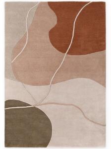 VOLNENA PREPROGA Kollektion 1876 Arteo 160/230 cm taftano krem barve, roza