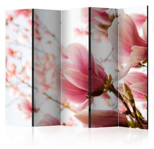 Artgeist Paravan Pink Magnolia I, 5-Delni, Dvostranski