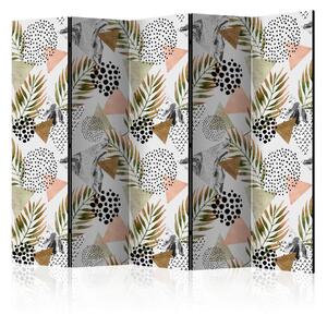 Artgeist Paravan Tropical Geometry I, 5-Delni, Dvostranski