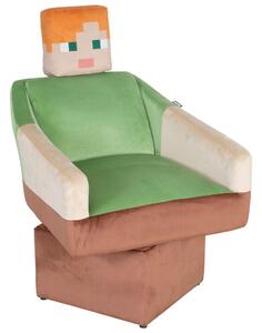 Minecraft Gaming Stol Minecraft, Zelena