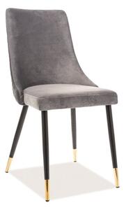 Siv stol PIANO VELVET