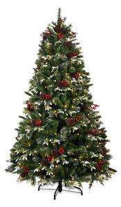Umetna jelka višina 210 cm Snowy Pine LED – Můj Stromeček