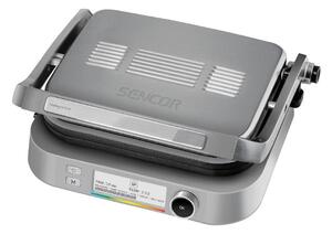 Sencor - Kontaktni žar 2100W/230V mat krom