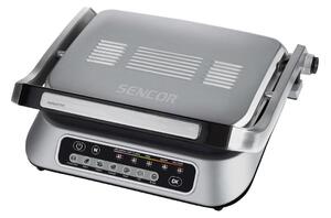 Sencor - Kontaktni žar 2100W/230V mat krom