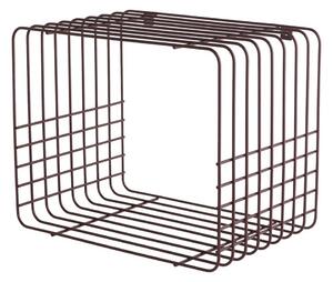 Bordo rdeča večnivojska kovinska polica 38 cm Store-It – Mette Ditmer Denmark