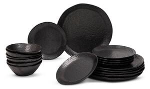 Jedilni servis 18 ks iz kamenine za 6 oseb Dark Moon – Bonami Selection
