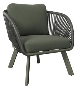 LOUNGE NASLANJAČ tkanina aluminij