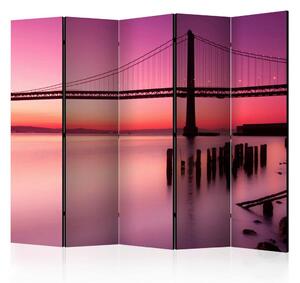Artgeist Paravan Purple Evening I, 5-Delni, Dvostranski