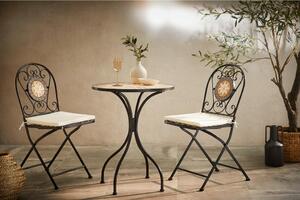 SET ZA BALKON kovina, tekstil, kamen večbarvno, črna večbarvno, črna večbarvno, črna, bela