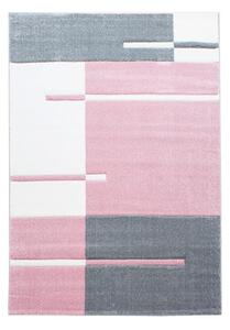 Novel Ravno Tkana Preproga Hawaii, Roza, 140x200cm