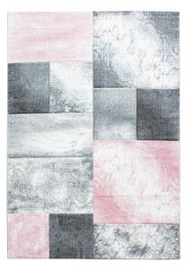 Novel Ravno Tkana Preproga Hawaii, Roza, 280x370cm