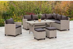 Gardenson Lounge Garnitura Palma, 5-Delno, Blazine