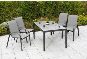 Gardenson Vrtna Miza Gardenson, Steklo, Aluminij, 150x90