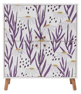 Bela omarica 95x111 cm Multilux – Kalune Design