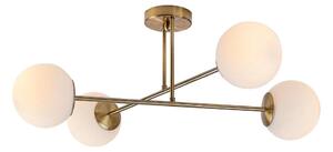 Rabalux 71082 - Lestenec na drogu KIARA 4xE27/35W/230V zlata