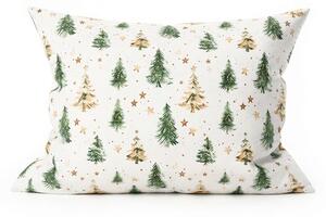 Bombažna prevleka za blazino CHRISTMAS FOREST 50x70 cm, večbarvna