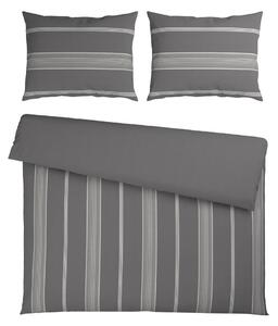 POSTELJNINA REMSA 200/200 cm flanela siva