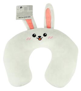 Potovalna blazina TRAVEL FRIENDS 33x25 cm plišasta - več barv Barva: Bela