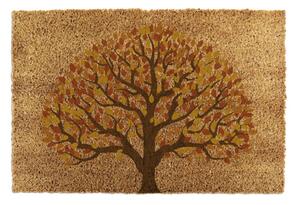 Predpražnik iz kokosovih vlaken 40x60 cm Autumnal Tree of Life – Artsy Doormats