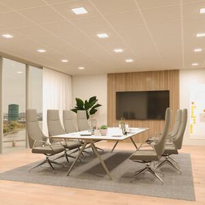 Paulmann Veluna Edge ZigBee CCT kotni 20x20 cm