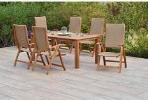 Gardenson Vrtni Set Capri, 7-Delno, Masivno