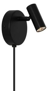 OMARI ROUND ZIDNA LAMPA CRNA LED 3,2W/IP20/2700K/320lm 2612501003
