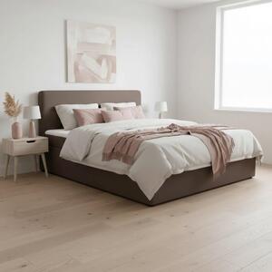 Bessagi Home Postelja Z Vzmetnico Marco, Rjava, 180x200