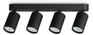 DYNAMITE PL4 OKRUGLI STROPNI LINEARNI REFLEKTOR GU10 IP20 CRNA ID371344