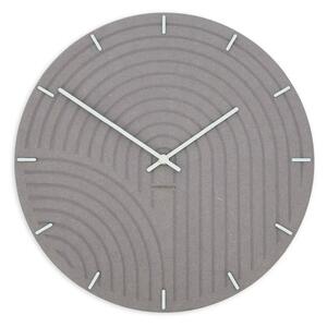 Stenska ura Luxhora Arcadia Light Grey 10 barv kazalcev