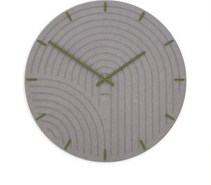 Stenska ura Luxhora Arcadia Light Grey 10 barv kazalcev