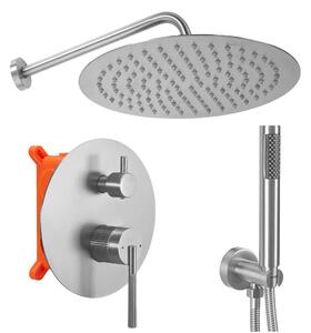 Podometni Tuš Set Rea Argon Nickel Brush + BOX
