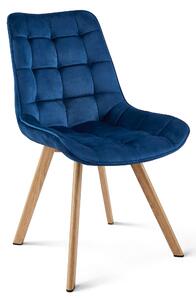 Jedilni stol SORIA VELVET, moder