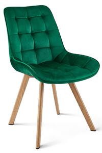 Jedilni stol SORIA VELVET, zelena