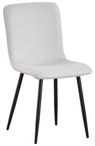 STOL, les, kovina, tekstil bela